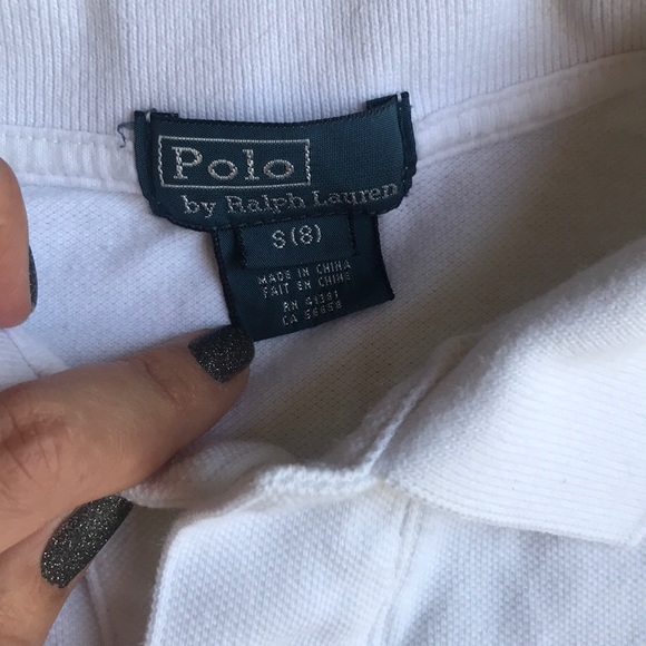 Polo white shirt for a boy! - Picture 2 of 6